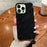 For iPhone 15 Pro Max Protective Case Simple Style Wave Pattern Soft TPU Slim Phone Cover - Black - 1