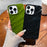 For iPhone 15 Pro Max Protective Case Simple Style Wave Pattern Soft TPU Slim Phone Cover - Black - 5