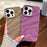 For iPhone 15 Pro Max Protective Case Simple Style Wave Pattern Soft TPU Slim Phone Cover - Black - 7