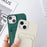 Liquid Silicone Phone Case for iPhone 15 Card Slot Anti-Scratch Cover with Strap - Midnight Green - 5