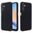 Liquid Silicone Phone Case for Samsung Galaxy F34 5G / M34 5G , Soft Lining Shockproof Phone Cover Shell - Black - 2