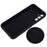 Liquid Silicone Phone Case for Samsung Galaxy F34 5G / M34 5G , Soft Lining Shockproof Phone Cover Shell - Black - 6