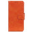 For Sony Xperia 5 V Drop Protection Phone Cover Nappa Texture Split Leather Stand Wallet Case - Orange - 6