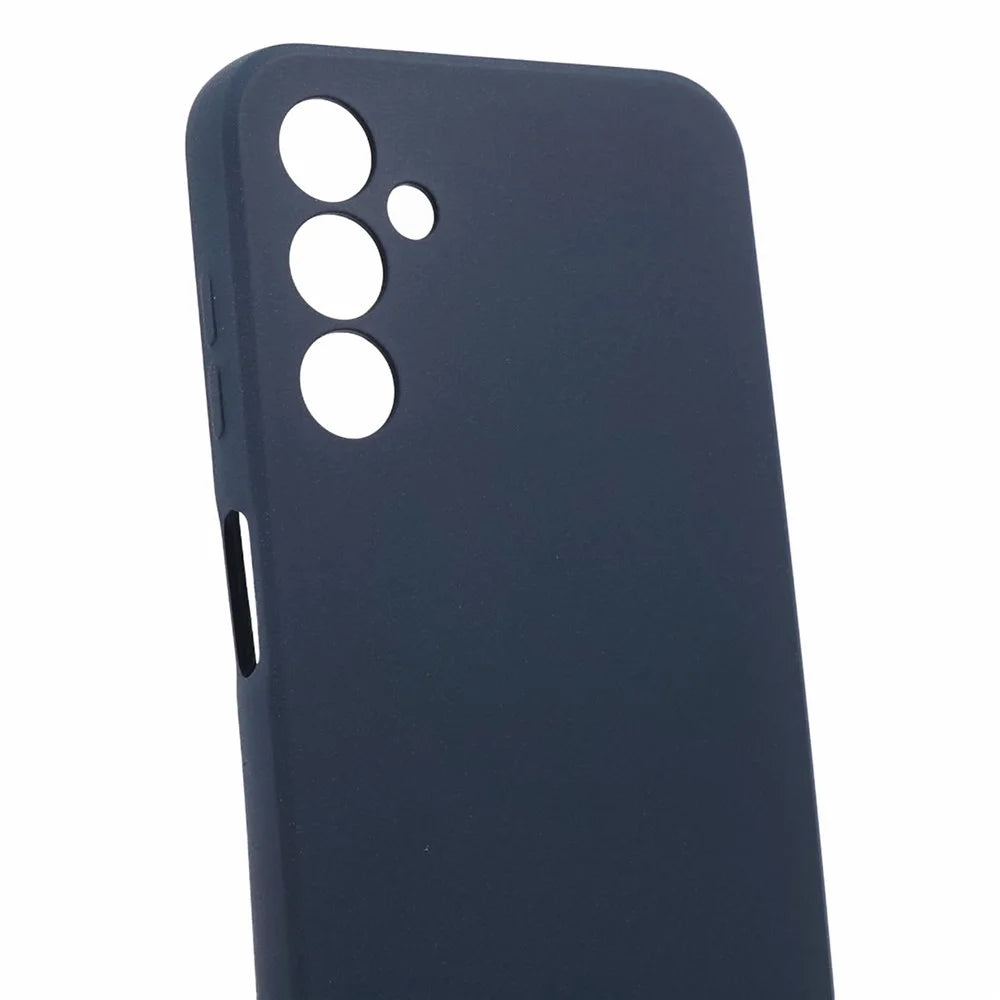 Double-Sided Matte TPU Cover for Samsung Galaxy M14 5G , Anti-scratch Cell Phone Case - Navy Blue - 7