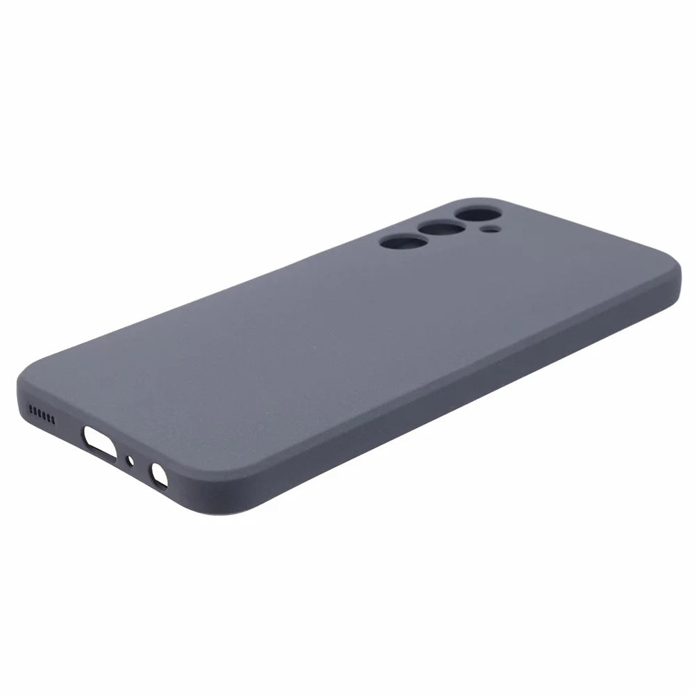For Samsung Galaxy A24 4G (162.1 x 77.6 x 8.3mm) Double-Sided Matte Phone Case Anti-scratch TPU Cover - Grey - 4