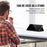 For Samsung Galaxy S22 Ultra 5G Card Holder Stand Case Nappa Texture PU Leather + PC Phone Cover - Black - 3