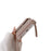 Crossbody Phone Case for iPhone 15 , Card Holder PU Leather Coated PC Cover with Shoulder Strap - Light Khaki - 6