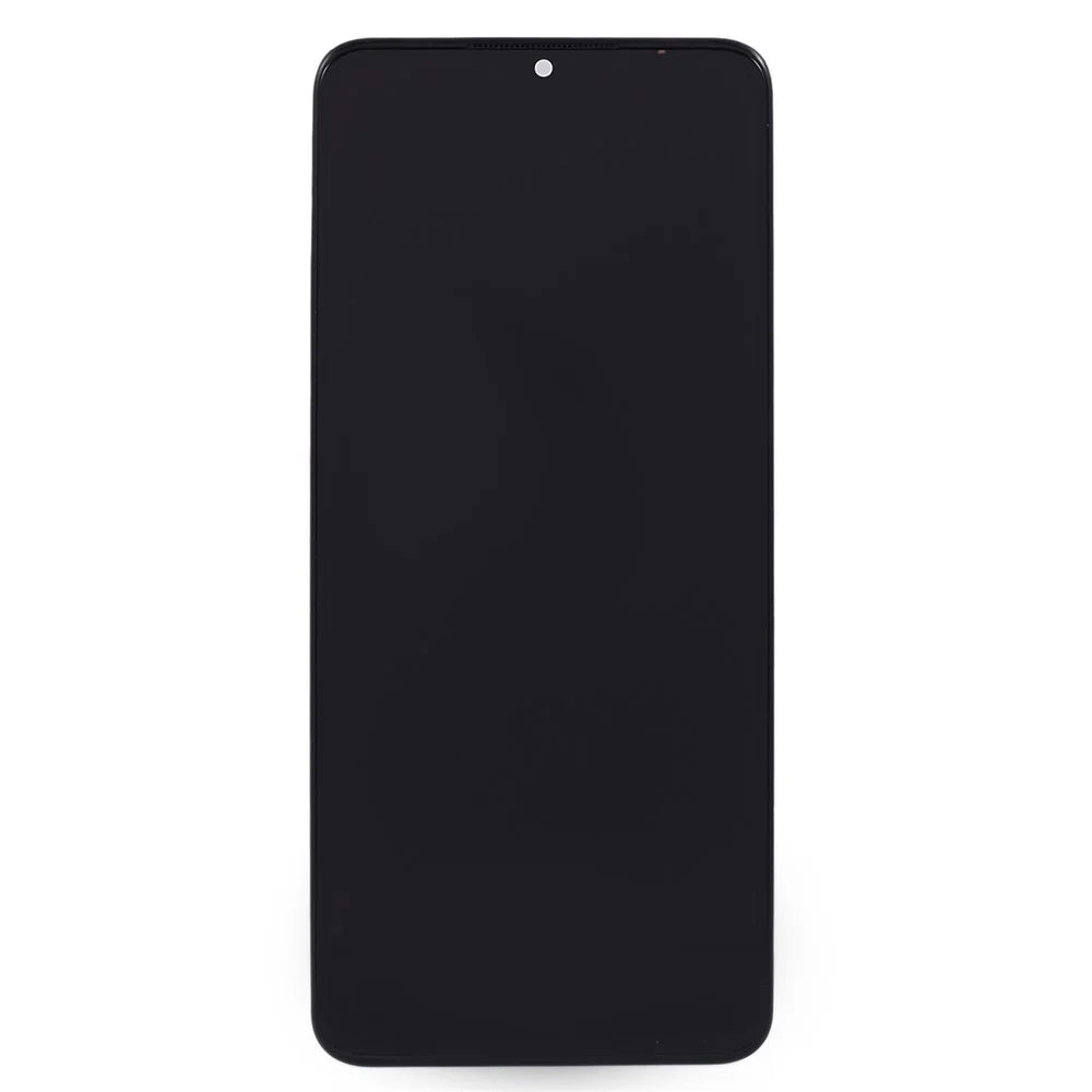 For T-Mobile REVVL V+ 5G Grade S LCD Screen and Digitizer Assembly + Frame Replacement Part (without Logo) - 2