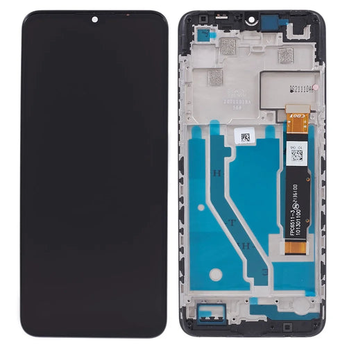 For TCL 20B Grade S LCD Screen and Digitizer Assembly + Frame Replacement Part (without Logo) - 1