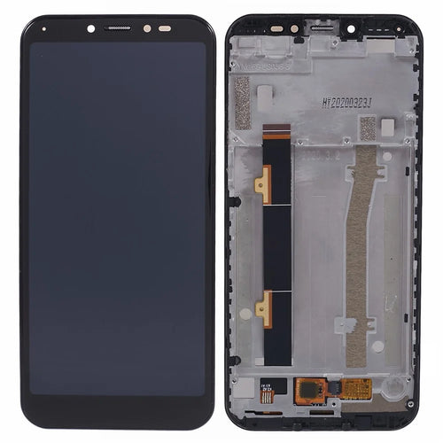 For TCL L10 Grade B LCD Screen and Digitizer Assembly + Frame Replacement Part (without Logo) - 1