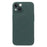 For iPhone 14 Plus Magnetic Case Compatible with MagSafe Liquid Silicone Phone Cover with Camera Lens Protector - Green - 1