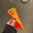 For iPhone 12 Pro TPU Phone Case Compatible with MagSafe Soft Phone Back Cover with Lens Protection - Orange - 3