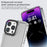 For iPhone 15 Soft TPU + Hard PC Clear Anti-scratch Phone Case Mobile Phone Cover - Transparent - 3
