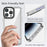 For iPhone 15 Soft TPU + Hard PC Clear Anti-scratch Phone Case Mobile Phone Cover - Transparent - 5