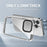 For iPhone 15 Pro Max Anti-scratch Phone Case Soft TPU + Hard PC Clear Mobile Phone Cover - Transparent - 2