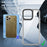 For iPhone 15 Pro Max Anti-scratch Phone Case Soft TPU + Hard PC Clear Mobile Phone Cover - Transparent - 4