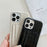For iPhone 15 Plus Protective Case Crocodile Textured PU+PC 2 Card Slots Phone Cover Anti-Scratch Phone Shell with Strap - Black - 5