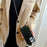 For iPhone 15 Plus Protective Case Crocodile Textured PU+PC 2 Card Slots Phone Cover Anti-Scratch Phone Shell with Strap - Black - 6