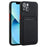 For iPhone 15 Plus Soft TPU Phone Case Drop-proof Back Cover with Card Slot - Black - 5