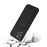 For iPhone 15 Pro Max Anti-scratch TPU Phone Case Drop-proof Card Holder Cover - Black - 3
