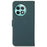 KHAZNEH Wallet Case for OnePlus Ace 2 Pro 5G RFID Blocking Genuine Cow Leather Foldable Stand Phone Cover - Green - 7