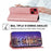 For iPhone 15 Plus PU Leather Phone Case Anti-scratch Imprinted Rhombus Pattern Wallet Stand Cover - Rose Gold - 4