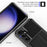 Back Case for Samsung Galaxy S23 FE , ZM02 Four Corners Anti-drop PU Leather Coated TPU Card Holder Phone Shell - 6
