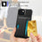 Phone Shell for iPhone 15 , ZM02 Four Corners Anti-drop PU Leather Coated TPU Card Holder Back Case - 3
