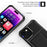 Phone Shell for iPhone 15 , ZM02 Four Corners Anti-drop PU Leather Coated TPU Card Holder Back Case - 6