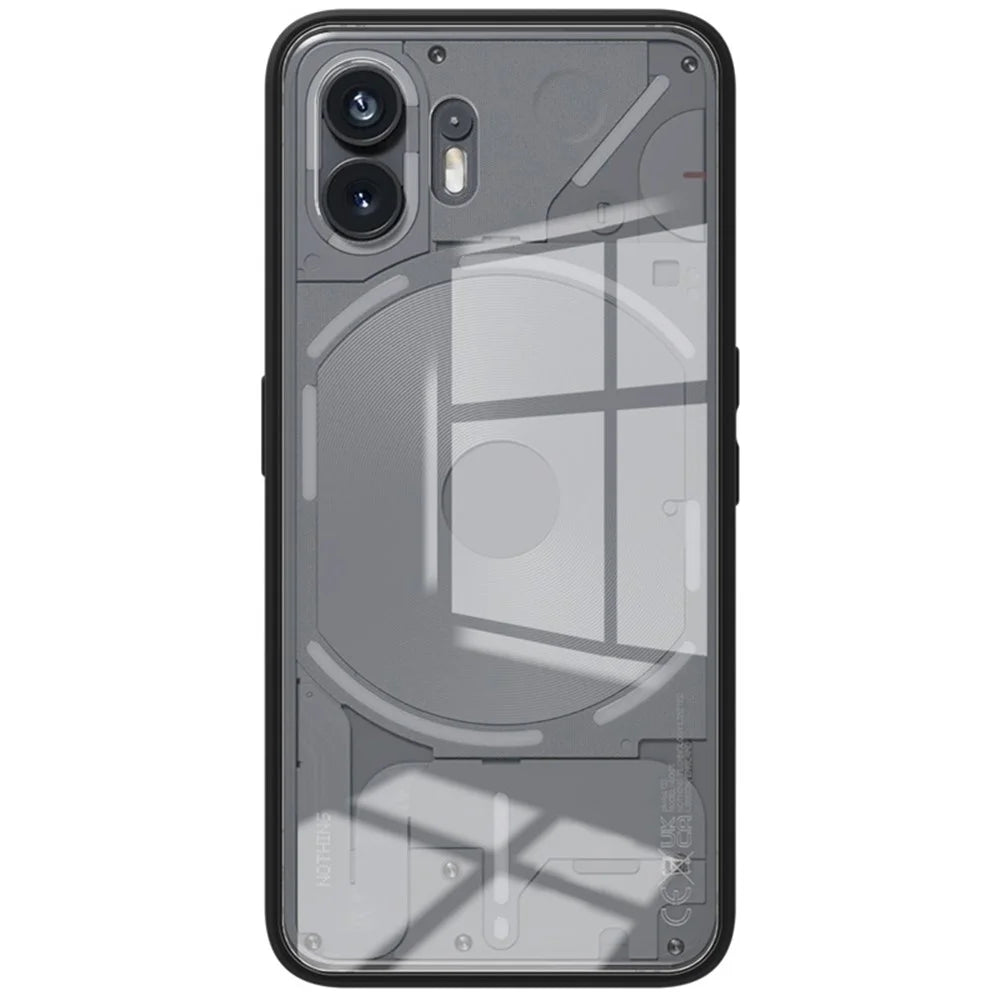 IMAK UX-9A Series for Nothing Phone (2) Shockproof Phone Case PC Back TPU Frame Clear Phone Cover - 4