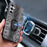 For Samsung Galaxy S23 FE PU Leather+TPU+PC Phone Cover Kickstand Cell Phone Back Case - Snake Texture - 7