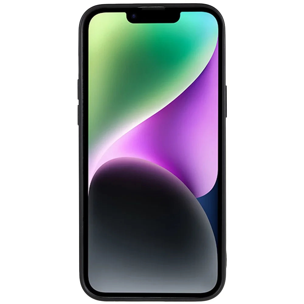 For iPhone 15 Plus TPU Back Shell, Fingerprint Free Matte Protective Cover Phone Case - Black - 3
