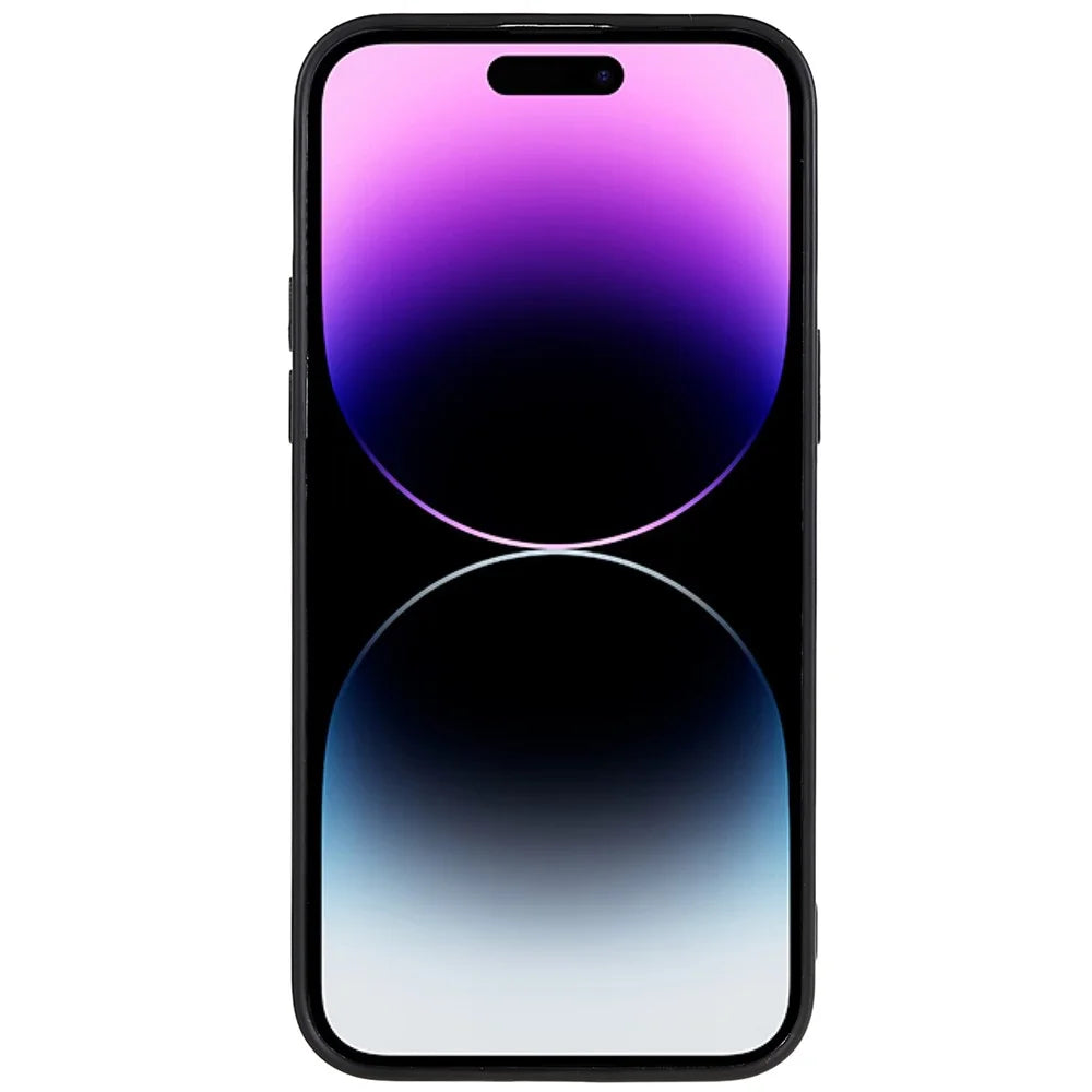 For iPhone 15 Pro Max TPU Back Shell Fall Proof Matte Protective Cover Phone Case - Black - 3