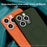 MOFI JK Qin Series Ring Pattern Printing Acrylic+TPU Case for iPhone 15 Pro Skin-Touch Matte Protective Phone Cover - Orange - 7