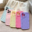 For iPhone 12 Pro Max 6.7 inch Shock-absorbing Rubberized Phone Cover Candy Color Soft TPU Case - Baby Blue - 4