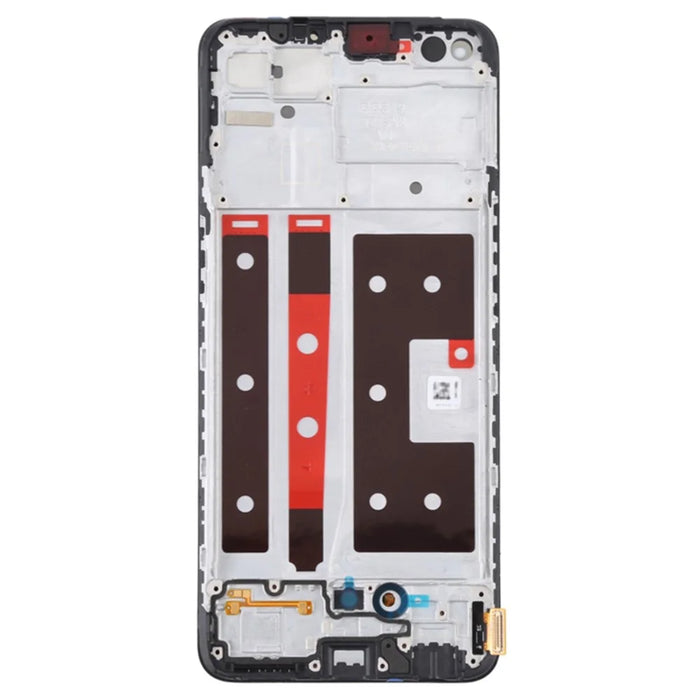 For Oppo Reno4 F OEM Grade S AMOLED Screen and Digitizer Assembly + Frame Replacement Part (without Logo) - 2