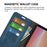 For Sony Xperia 5 V PU Leather Phone Case Skin-touch Feeling Wallet Stand Anti-drop Cover - Blue - 5