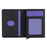RFID Blocking Automatic Pop Up Card Case PU Leather + Metal Credit Card Holder Purse Wallet - Black - 3