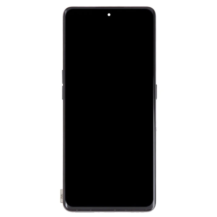 For Oppo Reno8 T 5G OEM Grade S AMOLED Screen and Digitizer Assembly + Frame Part (without Logo) (Front Camera Middle Hole Version) - Blue - 2