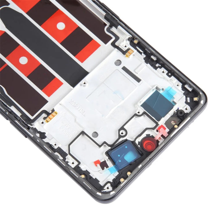 For Oppo Reno8 T 5G OEM Grade S AMOLED Screen and Digitizer Assembly + Frame Part (without Logo) (Front Camera Middle Hole Version) - Blue - 5