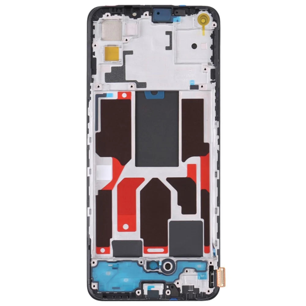 For Oppo Reno5 5G / Find X3 Lite OEM Grade S AMOLED Screen and Digitizer Assembly + Frame Replacement Part (without Logo) - 3