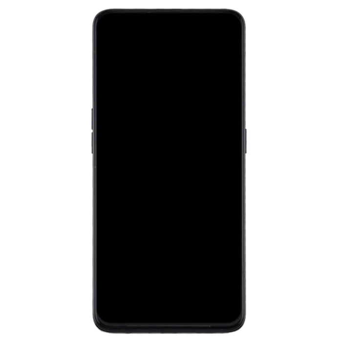 For Oppo Reno / Reno 5G OEM Grade S AMOLED Screen and Digitizer Assembly + Frame Replacement Part (without Logo) - Black - 2