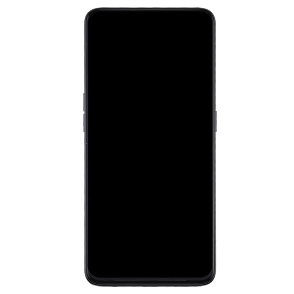 For Oppo Reno / Reno 5G Grade C OLED Screen and Digitizer Assembly + Frame Repair Part (without Logo) - Black - 3
