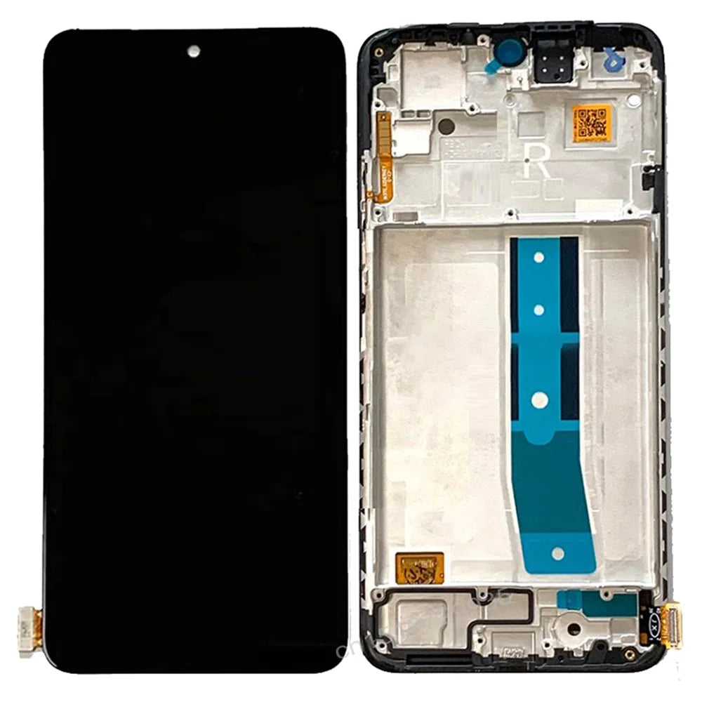 For Xiaomi Redmi Note 12S 4G Grade C OLED Screen and Digitizer Assembly + Frame Repair Part (without Logo) - 1