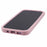 For iPhone 14 Pro Max Flexible Phone Case 3D Moustache Cat Silicone Phone Cover - Pink - 6