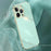 XINLI For iPhone 15 Pro Max Electroplating Gold Edge Cover Anti-drop TPU Phone Case - Cyan - 3