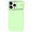 NILLKIN For iPhone 15 Pro PC + Silicone Phone Case Slide Camera Lid Anti-Drop Cover Compatible with MagSafe - Mint Green - 4
