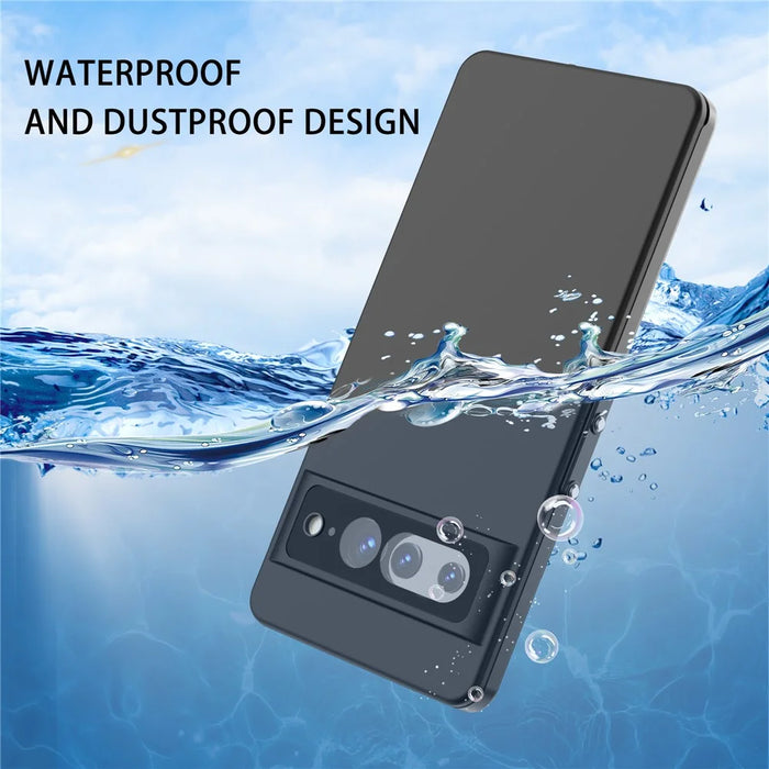For Google Pixel 7 Pro 5G FS Series IP68 Waterproof Phone Case PC+TPU Anti-drop Phone Cover Protector - 3