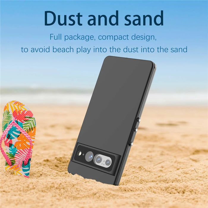 For Google Pixel 7 Pro 5G FS Series IP68 Waterproof Phone Case PC+TPU Anti-drop Phone Cover Protector - 4