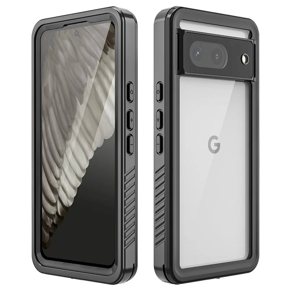 FS Series for Google Pixel 8 IP68 Waterproof PC+TPU Case Shockproof Dust-proof Anti-Scratch Phone Clear Back Cover - 2